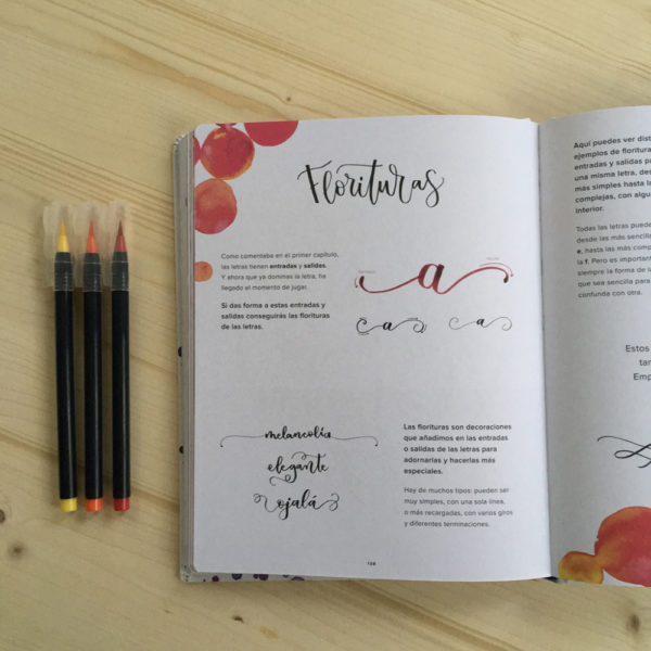 Libro Letras Bonitas. Aprende a dibujar palabras (ejemplo)