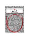 Cables TWIST Red Lace 35cm mini, small y large, de ChiaoGoo