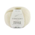 Mohair cotton crudo col 70